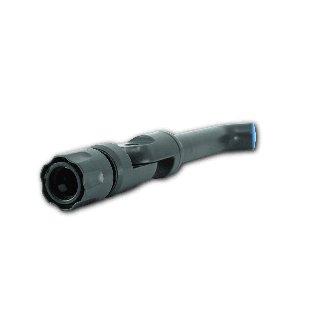 HOTTAP V2 faucet head showing the hose connection end