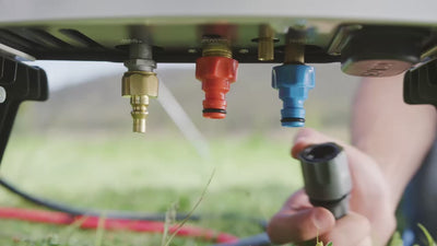 HOTTAP Portable Hot Water System — quick connect