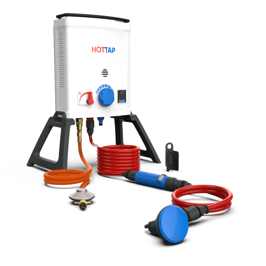 Hot tap on sale water heater